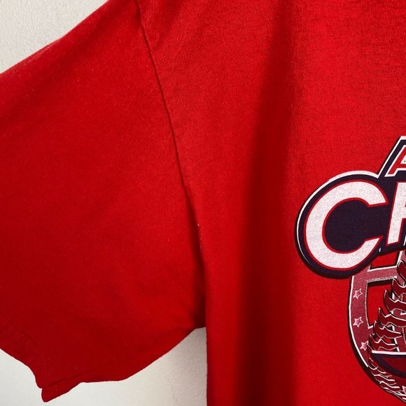 Anaheim Angels 2009 West Division Champions MLB Red Men's T-Shirt Size L - Picture 5 of 8